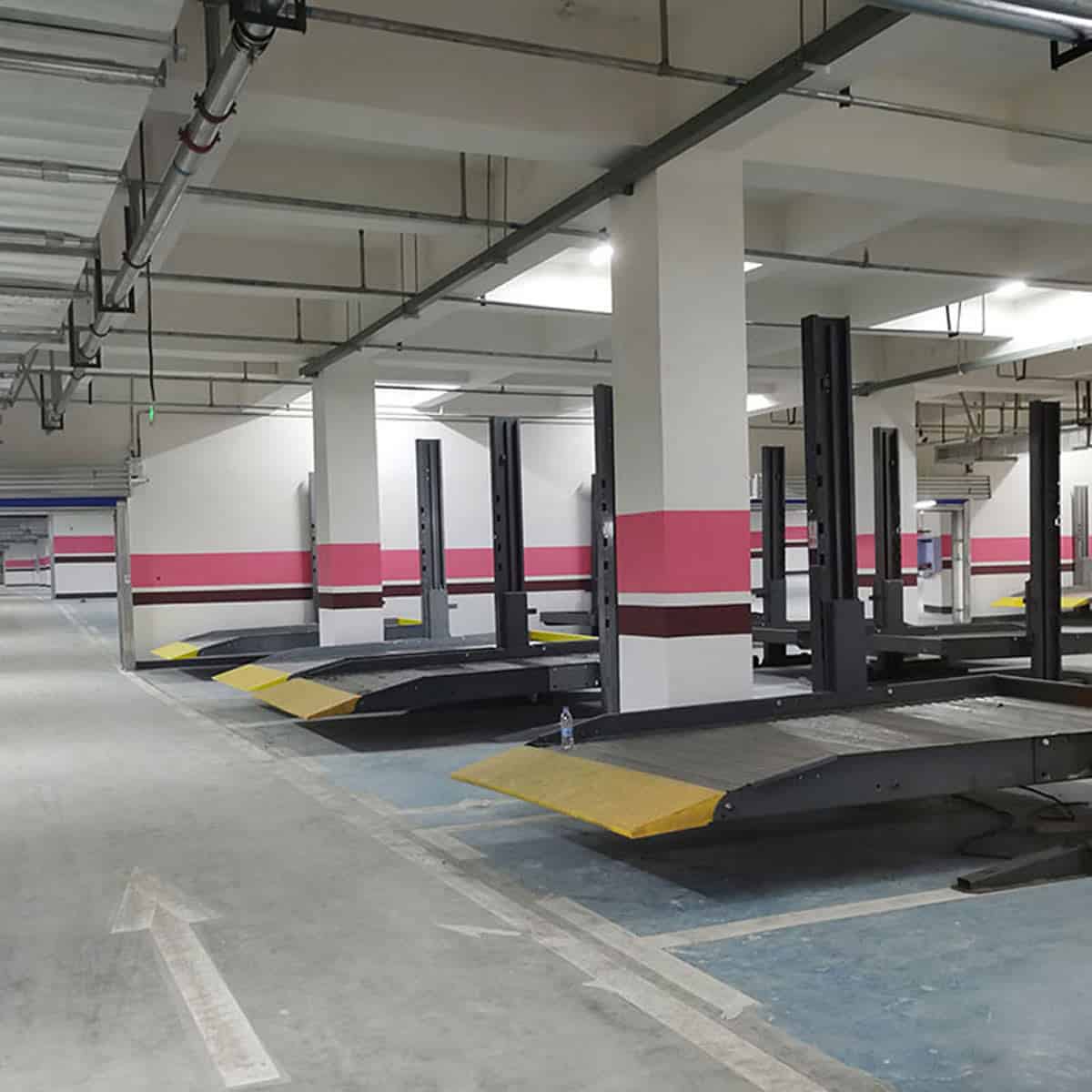 丹棱升降橫移式機(jī)械車庫(kù)安裝