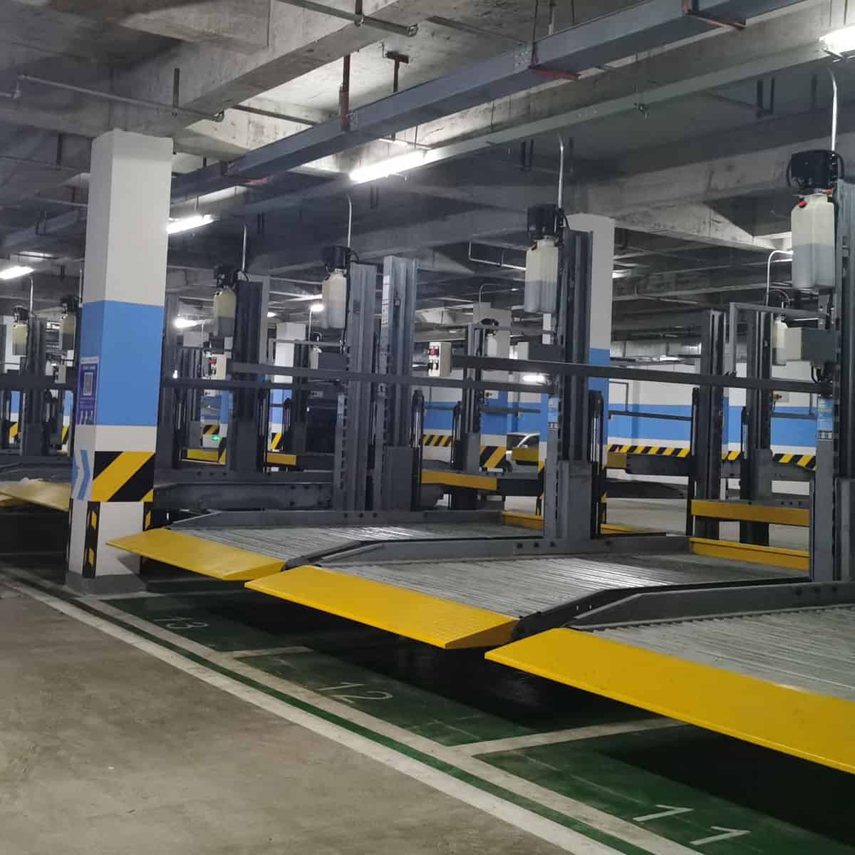 合川簡易升降機械車位拆除