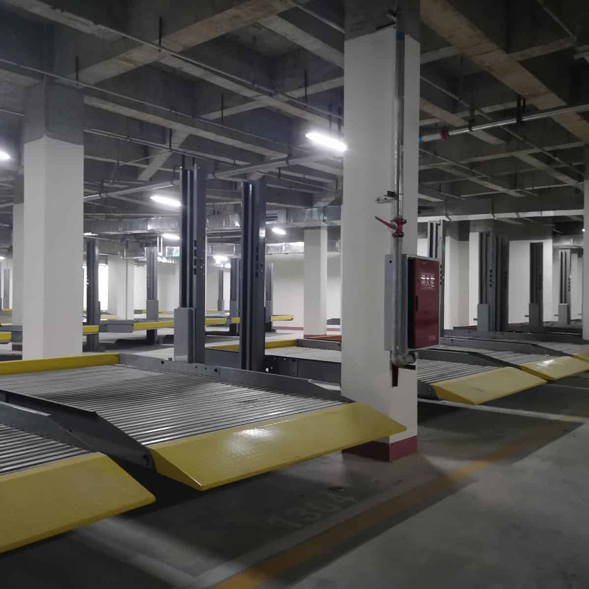 富順兩層機(jī)械立體車庫二手