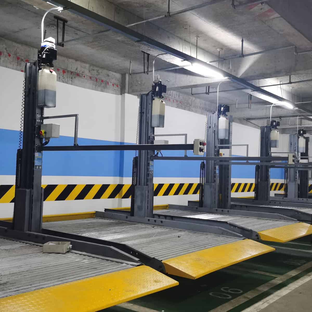 立體車庫載車板中也有強度高裝配簡便的配置