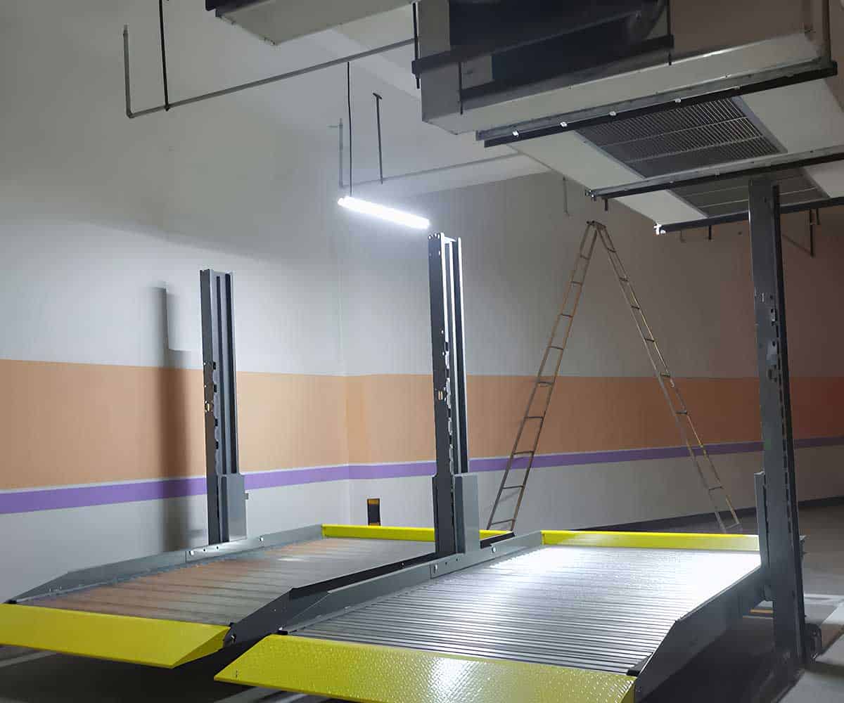 升降平移機械式立體車庫施工小知識